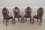 Hooker Leather Top Games Table & 4 Chair Gaming Set For Sale - Image 10 of 18