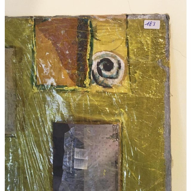 Ermete Lancini, Abstract Collage, 1967, Mixed Media For Sale - Image 8 of 18