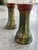 Vintage Majolica Ceramic Planters - A Pair For Sale In New York - Image 6 of 13