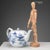Meissen porcelain teapot with "onion pattern." The "Zwiebelmuster" or "Onion Blue," commonly known to us as the "Onion...