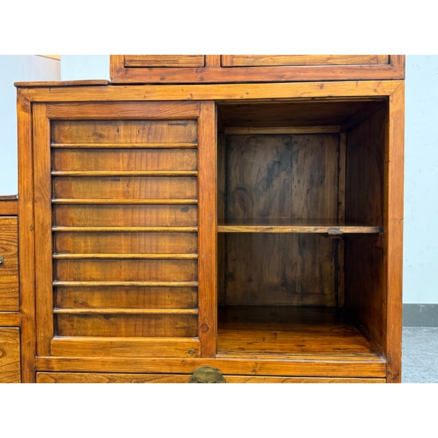 Japanese Kaidan-Dansu Step Chest, Vintage For Sale - Image 9 of 12
