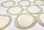 French Country Dessert Plates- Set of Eight For Sale - Image 6 of 12