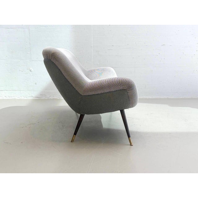 Mid-Century Modern Mid-Century Two-Seater Sofa, 1950s For Sale - Image 3 of 14