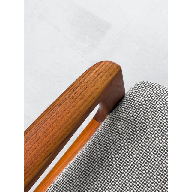 Senator Rocking Chair in Teak by Ole Wanscher for Cado, 1974 For Sale - Image 11 of 18