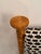 Very unusual stylish statement chair having almost an Egyptian feel with rattan frame and newly updated in fabulous...
