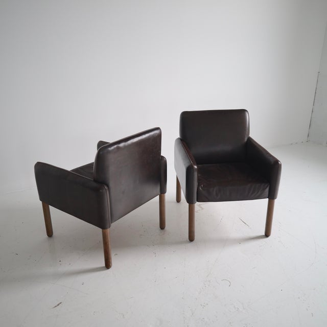 Rare Vico Magistretti “Model 896” Chairs, a Pair For Sale In Chicago - Image 6 of 6