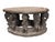 Vintage Large Baga Carved Stool /Table Nimba Kneeling Figures 27.5" W For Sale - Image 11 of 12