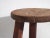 Vintage Dark Colored Round Stool, 1920 For Sale - Image 4 of 8