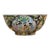 Vintage Chinese Famille Rose Medallion Porcelain Punch Bowl 10" Chinoiserie For Sale