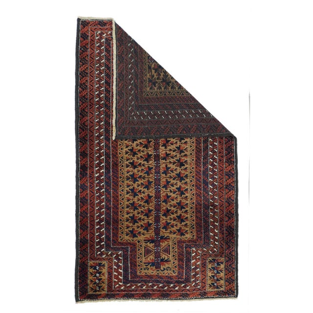 This iconic tribal, all wool piece shows a genuine camel hair, shouldered field with a central “tree of life” with fan...