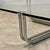 Metal Large Vintage 784 Coffee Table in Chromed Steel and Glass by Gianfranco Frattini for Cassina, 1970s For Sale - Image 7 of 10
