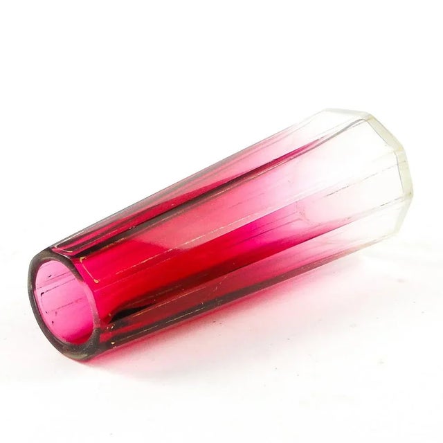 Art Deco Vase from Moser, Former Czechoslovakia, 1930s For Sale - Image 6 of 8