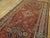 1890s Red Medallion Antique Persian Ghashghaie Carpet 5'6" X 11' Knotted Wool Rug Runner For Sale - Image 4 of 11
