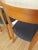 Vintage Italian Dining Chairs with Blue Fabric Seats from Calligaris, 1990s, Set of 4 For Sale - Image 17 of 18