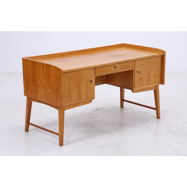 Mid-Century Ash Desk, 1960s For Sale - Image 17 of 18