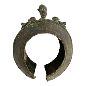 Bronze Currency Bracelet Gan Burkina Faso with Ancestors
