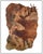 Contemporary Late 20th Century Elk Triptych, Brent Lawrence For Sale - Image 3 of 8