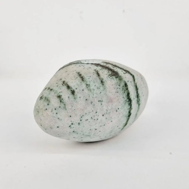 Ceramic Modernist Pebble Vase, 1970s For Sale - Image 7 of 13