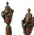 Stone Vintage Biltmore Estate Collection Pair of Neoclassical Rouge Marble Urns Cassolettes For Sale - Image 7 of 17