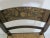 Textile Early 1900s Antique Hitchcock Style Black Gold Stenciled Farmhouse Rush Seat Side Chair For Sale - Image 7 of 12