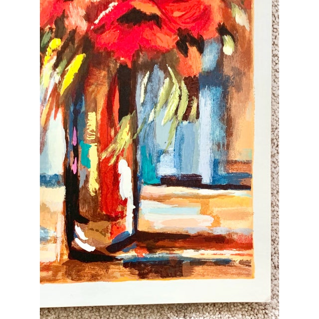 Vintage Seriolithograph by Michael Milkin Signed and Numbered For Sale - Image 9 of 11