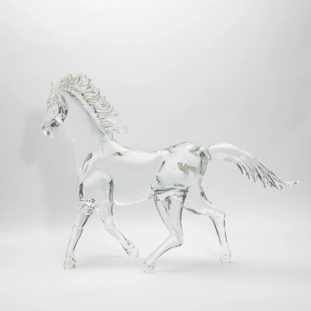 Hand Blown Murano Horse Sculpture For Sale In Los Angeles - Image 6 of 11
