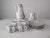 Beautiful coffee set composed of 10 pieces: coffee maker, milk jug, 4 cups and 4 dishes of the 1950 In Galicia, Spain. To...