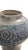 Mid 20th Century Vintage Blue and White Double Happiness Floral Porcelain Temple Jar For Sale - Image 11 of 11