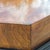 Wood Mid-20th Century Asian Hollywood Regency Burlwood & Black Lacquer 43” Octagonal Coffee Table For Sale - Image 7 of 13