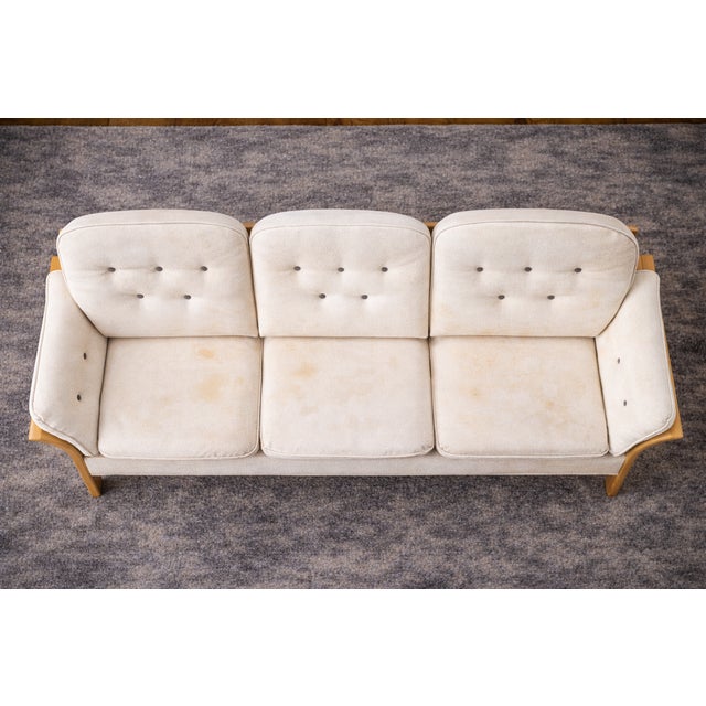 Vintage Swedish Three-Seater Sofa, 1970s, 1980s For Sale - Image 10 of 14