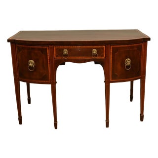 Edwardian Sheraton Mahogany Sideboard, 1910 For Sale