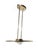 Metal 1980s Art Deco Revival Hollywood Regency Style Saucer Halogen Chandelier For Sale - Image 7 of 16