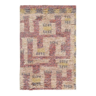 Contemporary Scandinavian Style Gift-Sized Rya Rug by Rug & Kilim, India For Sale