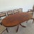 Chesterfield Style Extendable Dining Table with Chairs, 1960s, Set of 7 For Sale - Image 6 of 13