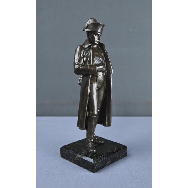 Metal Statue of Napoleon Bonaparte, Early 20th Century, Bronze For Sale - Image 7 of 18
