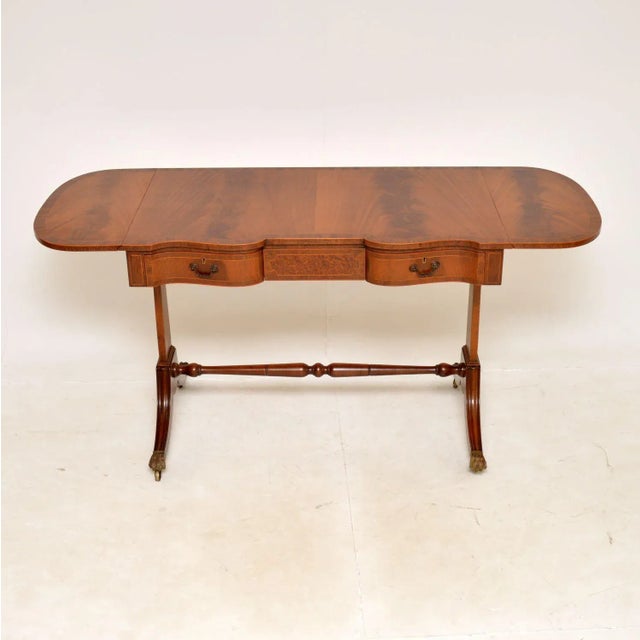Drop Leaf Side Table, 1910s For Sale - Image 4 of 13