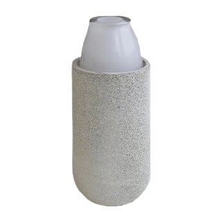 Nordic Mood Collection Medium Vase in White by Ekin Kayis For Sale