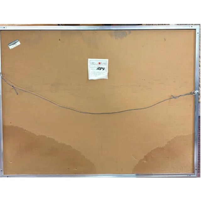 Original Mid Century Greg Copeland Tree of Life Mirror With Apple - Signed and Dated For Sale - Image 9 of 10