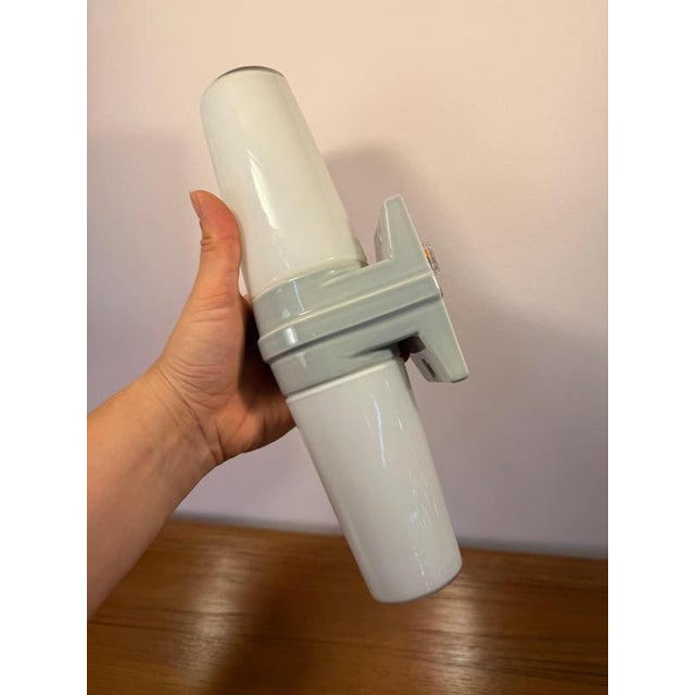 Model 6060 Wall Lamp in Grey by Sigvard Bernadotte for Ifö For Sale - Image 11 of 11