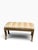 Dennis & Leen Regency Style Upholstered Bench For Sale - Image 4 of 5
