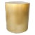Vintage Solid Brass Drum Table Attributed to Brueton, 1/8" Heavy Gauge Brass, Polished & Lacquered For Sale