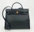 Hermès Herbag Zip PM 31 Toile H Berline Vache Hunter Black Ecru in new unused condition. Black vache hunter leather and...