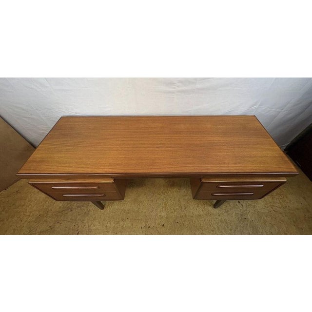 Brown Mid-Century Teak Fresco Desk by Victor Wilkins for G-Plan, 1960s For Sale - Image 8 of 12