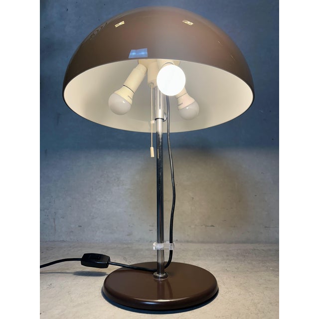 Vintage Mushroom Table Lamp from Gepo, 1970s For Sale - Image 14 of 18