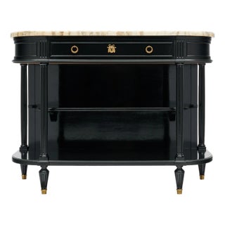 Louis XVI Style Demilune Buffet For Sale