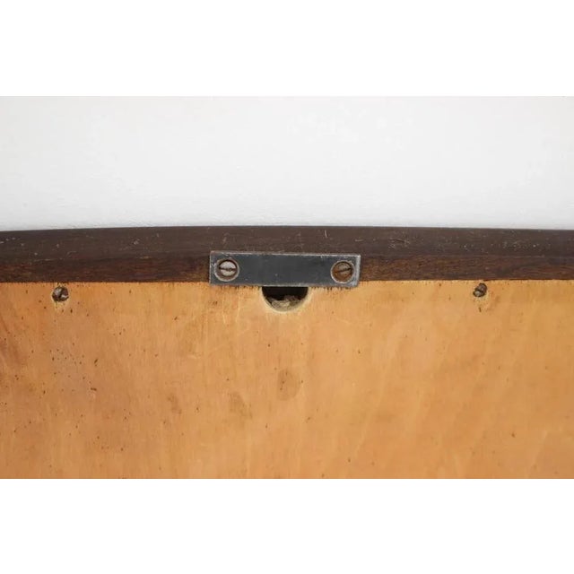 Danish Teak Wall Mirror, 1970s For Sale - Image 4 of 6