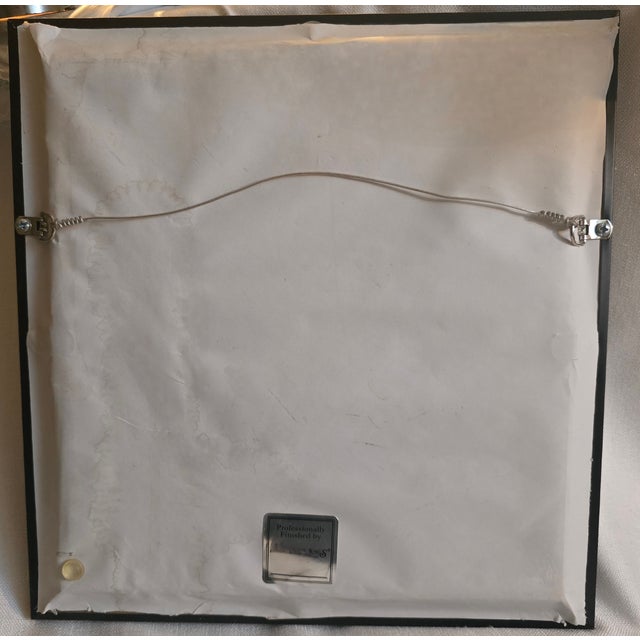 1930s 1930s Framed Ink Drawing of a Basset Hound For Sale - Image 5 of 5