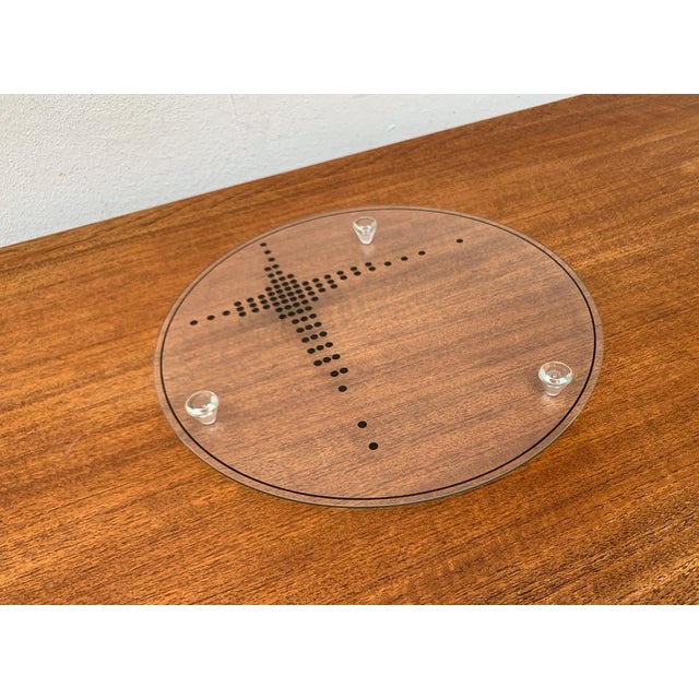 Black Postmodern Glass Cake Plate, 1980s For Sale - Image 8 of 16