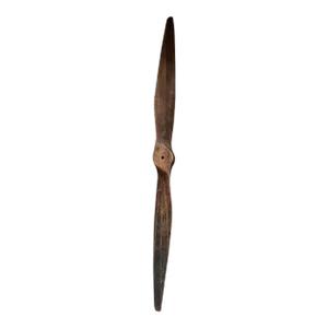 Early 1900s Vintage Solid Wood Airplane Propeller