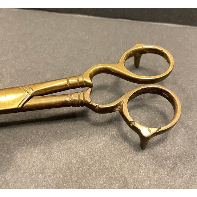 Vintage Brass Candle Snuffers For Sale - Image 4 of 6
